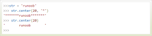 云计算开发：Python3-center()方法详解