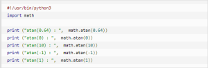 云计算开发：Python3三角函数atan()方法详解