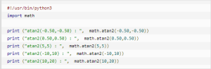 云计算开发：Python3三角函数atan2()方法详解